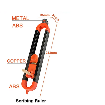 Contour Scribe Ruler