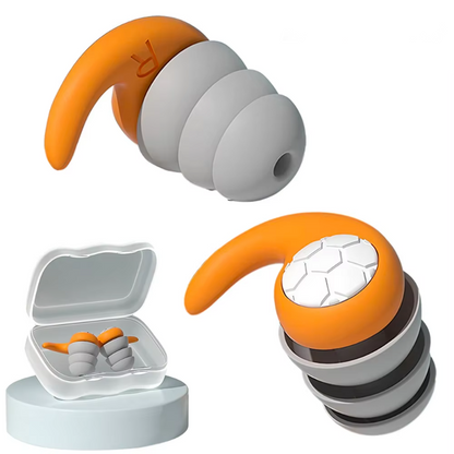 Triple Layer Silicone Earplugs