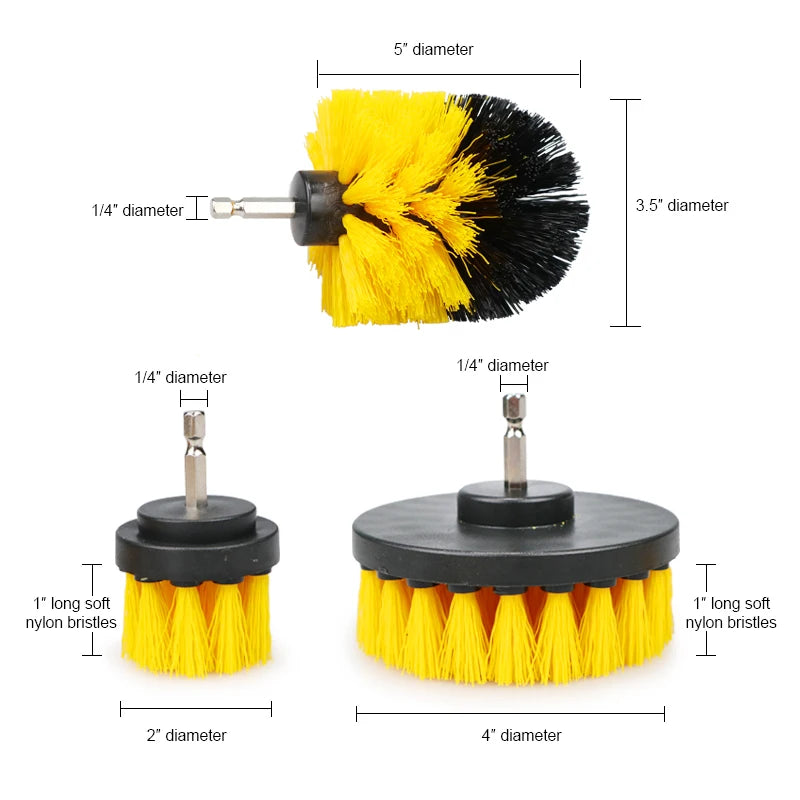 Scrubber Brush Set