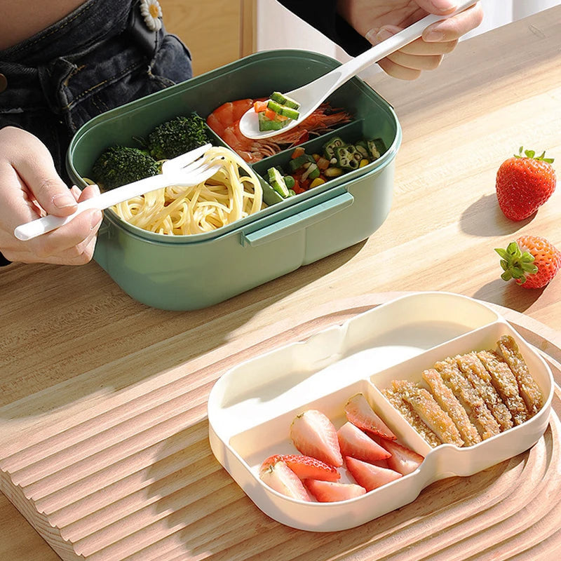 Double-Layer Lunch Box