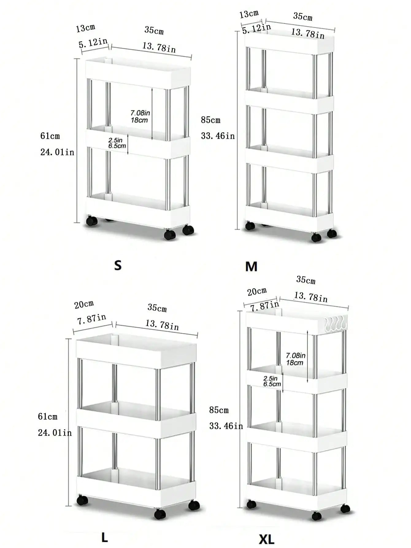 Rolling Utility Cart