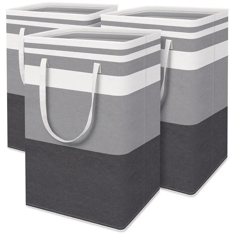 Large Grey Laundry Basket