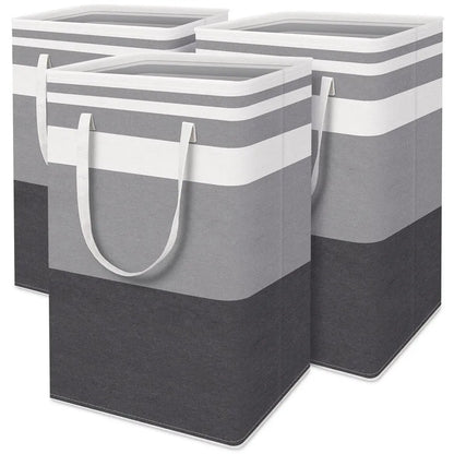 Large Grey Laundry Basket